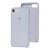 Чохол Silicon для iPhone 7 / 8 case синій туман 2607455
