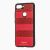 Чохол для Xiaomi Mi 8 Lite woto з блискітками червоний 2613161