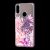 Чохол для Huawei Y6 2019 вода рожевий "рожево-фіолетові квіти" 2613500