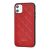 Чохол для iPhone 11 Jesco Leather червоний 2628974
