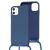Чохол для iPhone 11 Wave Lanyard with logo blue cobalt 2628945
