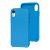 Чохол для iPhone Xr Leather Case (Leather) cape cod blue 2630380