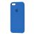Чохол silicone case для iPhone 5 синій 2632682