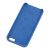 Чохол silicone case для iPhone 5 синій 2632682