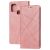 Чохол книжка Business Leather для Samsung Galaxy A21s (A217) рожевий 2643261