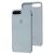 Чохол Silicone для iPhone 7 Plus / 8 Plus Premium case mist blue 2644565