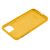 Чохол для iPhone 11 Pro Max Alcantara 360 жовтий 2647968