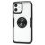 Чохол для iPhone 12 / 12 Pro Deen CrystalRing із кільцем чорний 2647847