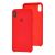 Чохол Silicone для iPhone Xs Max Premium case червоний 2649105