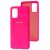 Чохол для Samsung Galaxy S20+ (G985) Silicone Full рожевий неон 2650537
