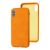 Чохол для iPhone X / Xs Leather croco full жовтий 2651292