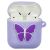 Чохол для AirPods 1/2 Butterfly Bright світло-фіолетовий 2652626