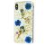 Чохол гербарій для iPhone Xs Max синій 2656571