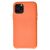 Чохол для iPhone 11 Pro Max Leather classic "orange" 2662992