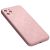 Чохол для iPhone 11 Pro Max glass LV рожевий 2667808