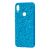 Чохол для Huawei P20 Lite Shining sparkles з блискітками синій 267205
