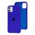 Чохол Silicone для iPhone 11 case shiny blue 2675906