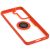 Чохол для Samsung Galaxy S21 (G991) Deen CrystalRing з кільцем червоний 2678027
