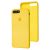 Чохол Silicone для iPhone 7 Plus / 8 Plus case жовтий 2683625