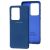 Чохол для Samsung Galaxy S20 Ultra (G988) Silicone Full синій 2683834