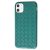 Чохол для iPhone 11 Weaving case зелений 2687210