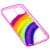 Чохол для iPhone 11 Colorful Rainbow рожевий 2687137