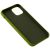 Чохол Silicone для iPhone 11 Pro case армійський зелений 2690067