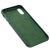 Чохол для iPhone X / Xs Leather Case (Leather) зелений ліс 2699713