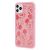 Чохол для iPhone 11 Pro Mickey Mouse leather рожевий 2702854