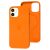 Чохол для iPhone 12 mini MagSafe Silicone Full Size kumquat 2705138