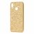 Чохол для Huawei P20 Lite Shining sparkles з блискітками золотистий 271171