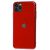 Чохол для iPhone 11 Pro Max Original glass червоний 2710762