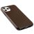 Чохол для iPhone 11 Pro Grainy Leather коричневий 2713161
