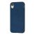 Чохол для iPhone Xr Leather cover синій 2714954