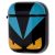 Чохол для AirPods Young Style Fendi чорно-блакитний 2716397