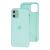 Чохол Silicone для iPhone 11 Premium case beryl 2717324