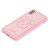 Чохол для iPhone X / Xs Kaws leather рожевий 2718656