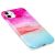 Чохол для iPhone 11 Design Mramor Glossy рожево-блакитний 2718569
