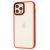 Чохол для iPhone 12 Pro Max Metal Buttons червоний 2720610
