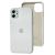 Чохол Silicone для iPhone 11 Premium case білий 2721117