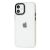 Чохол для iPhone 12/12 Pro Metal Buttons білий 2729711