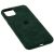 Чохол для iPhone 11 Pro Max Alcantara 360 темно-зелений 2746175