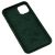 Чохол для iPhone 11 Pro Max Alcantara 360 темно-зелений 2746176