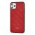 Чохол для iPhone 11 Pro Jesco Leather червоний 2746360