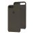 Чохол Silicone для iPhone 7 Plus / 8 Plus Premium case dark olive 2780317