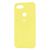 Чохол для Xiaomi Mi 8 Lite Silicone Full лимонний 279289