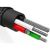 Кабель USB Baseus U-shaped Portable Type-C/Lightning Cable чорний 2802203