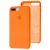 Чохол Silicone для iPhone 7 Plus / 8 Plus case помаранчевий / papaya 2815560