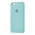 Чохол Silicone для iPhone 6 / 6s case sea blue 2819417