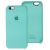 Чохол Silicone для iPhone 6 / 6s case sea blue 2819420